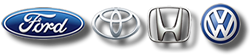 FORD | TOYOTA | HONDA | VOLKSWAGEN